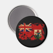 Bermuda Flag Magnet (Vorderseite/Rückseite)