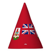 Bermuda-Flag-Party Partyhütchen (Rechts)