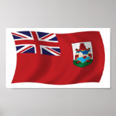 Bermuda Flag Poster Print (Vorne)