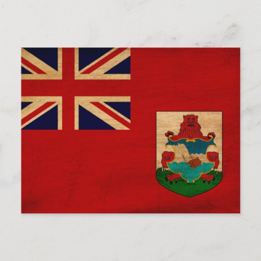 Bermuda Flag Postkarte (Vorderseite)