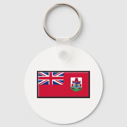 Bermuda Flag Schlüsselanhänger (Vorderseite)