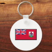 Bermuda Flag Schlüsselanhänger (Vorderseite)