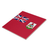 Bermuda-Flagge (Bermudian) (Karibische Inseln) Fliese (Seite)
