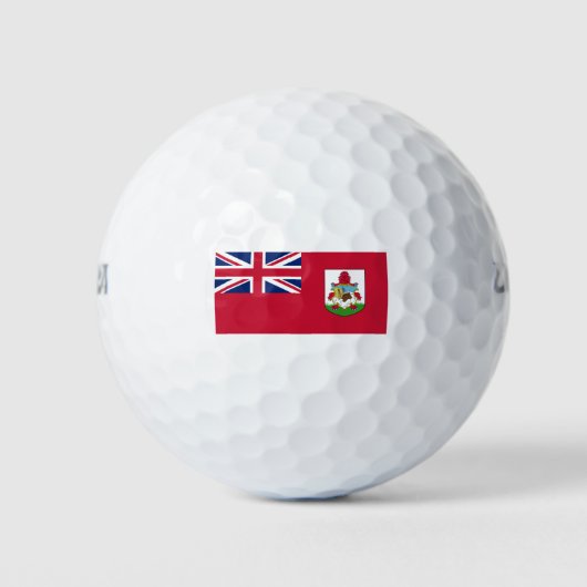 Bermuda-Flagge (Bermudian) (Karibische Inseln) Golfball (Vorderseite)