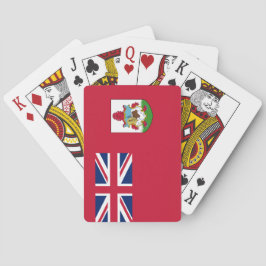Bermuda-Flagge (Bermudian) (Karibische Inseln) Spielkarten