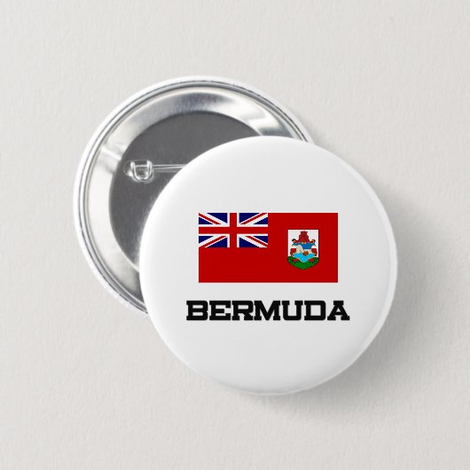 Bermuda-Flagge Button (Vorne & Hinten)