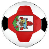 Bermuda-Flagge Fußball (Gedreht)