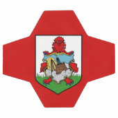 Bermuda-Flagge Fußball (Flach)