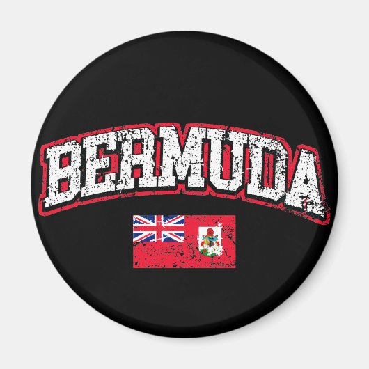 Bermuda-Flagge Magnet (Vorne)