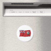 Bermuda-Flagge-Magnet Magnet (In Situ (Geschirrspüler))