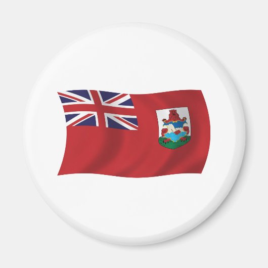 Bermuda-Flagge-Magnet Magnet (Vorne)