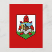 Bermuda-Flagge Postkarte (Vorderseite)