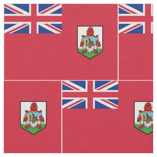 Bermuda-Flagge Stoff (Nahaufnahme)