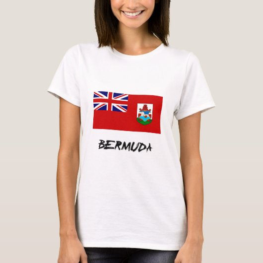 Bermuda-Flagge T-Shirt (Vorderseite)