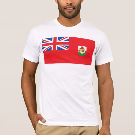 Bermuda-Flaggen-T - Shirt (Vorderseite)