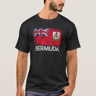 Bermuda-Flaggen-T-Shirt Vintage Hergestellt in Ber T-Shirt