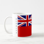 Bermuda-Flaggen-Tasse Kaffeetasse (Links)