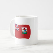 Bermuda-Flaggen-Tasse Kaffeetasse (Vorderseite Links)