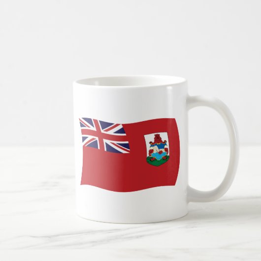 Bermuda-Flaggen-Tasse Kaffeetasse (Rechts)
