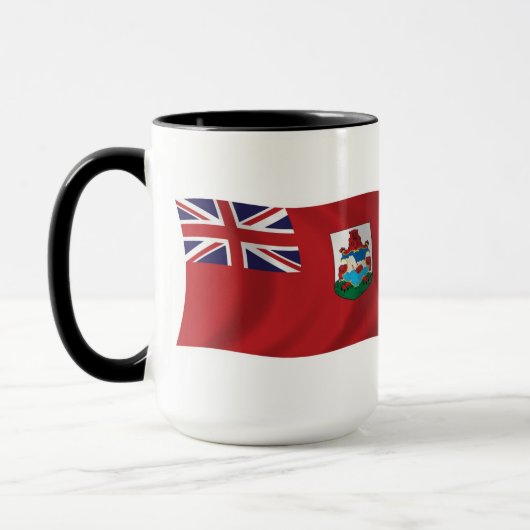 Bermuda-Flaggen-Tasse Tasse (Links)