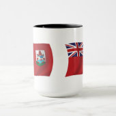 Bermuda-Flaggen-Tasse Tasse (Zentrum)