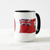 Bermuda-Flaggen-Tasse Tasse (VorderseiteRechts)