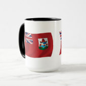 Bermuda-Flaggen-Tasse Tasse (Vorderseite Links)