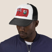 Bermuda-Flaggenmütze Truckerkappe (Beispiel)