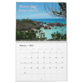 Bermuda Foto Calendar Kalender (Feb 2027)