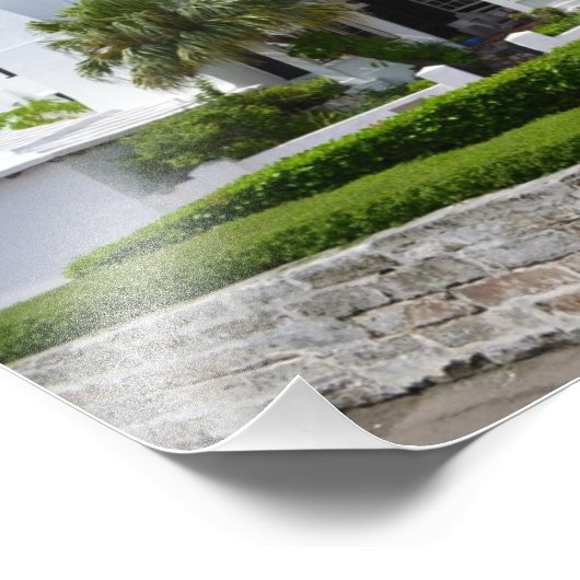 Bermuda Fotodruck (Ecke)