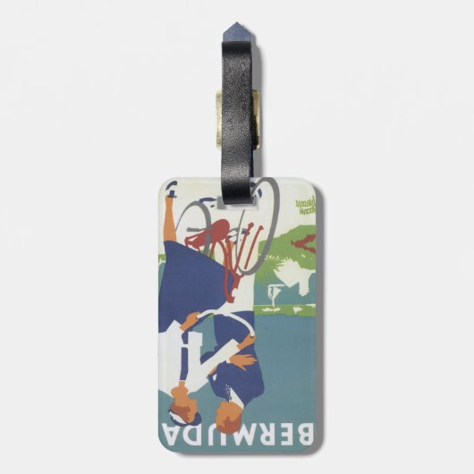 Bermuda Gepäckanhänger (Rückseite vertikal)