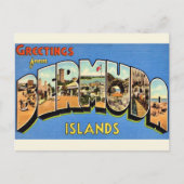 Bermuda Grußpostkarte Postkarte (Vorderseite)