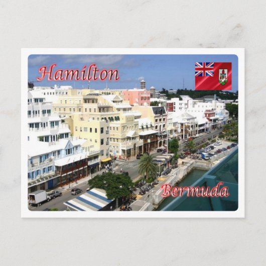 Bermuda - Hamilton - Postkarte (Vorderseite)