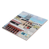 Bermuda - Hamilton Skyline Fliese (Seite)