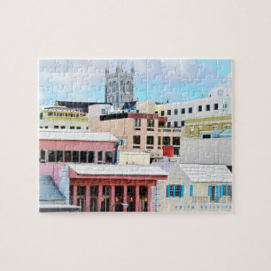 Bermuda - Hamilton Skyline Puzzle