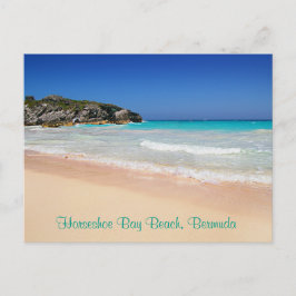 Bermuda Horseshoe Bay Pink Sand Beach Foto Postca Postkarte