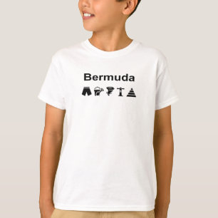 Bermuda Icons Monotone T-Shirt