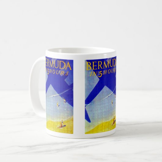 Bermuda in 5 Stunden Kaffeetasse (Vorderseite Links)