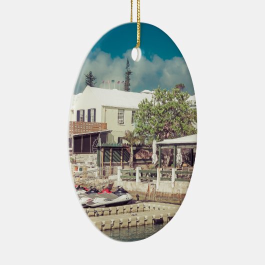 Bermuda-Jet-Ski Keramikornament (Rechts)