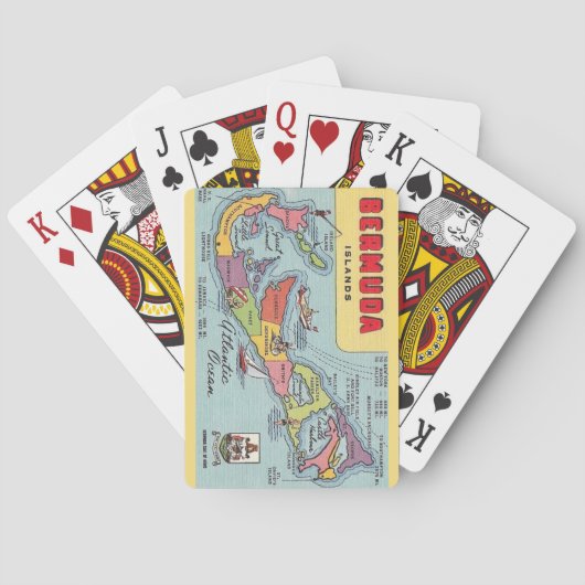 Bermuda-Karten Spielkarten (Rückseite)