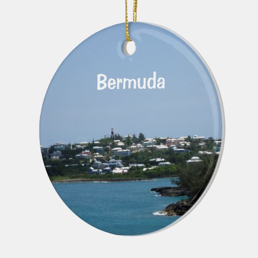 Bermuda Keramik Ornament (Links)
