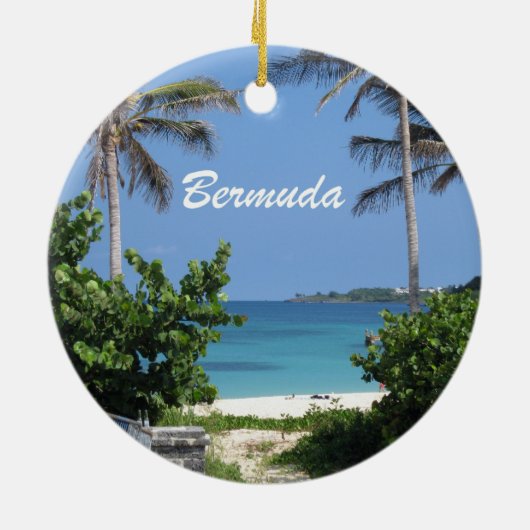 Bermuda Keramik Ornament (Hinten)