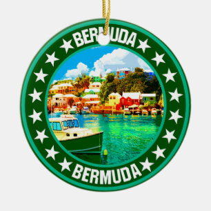 Bermuda Keramik Ornament