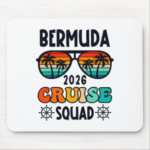 Bermuda-Kreuzfahrt 2026 Urlaubsreise passende Fami Mousepad