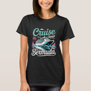 Bermuda Kreuzfahrt Gruppe 2025 Familie Sommerurlau T-Shirt