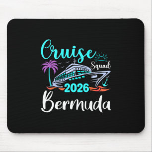 Bermuda Kreuzfahrt Team 2026 Familienurlaub passen Mousepad