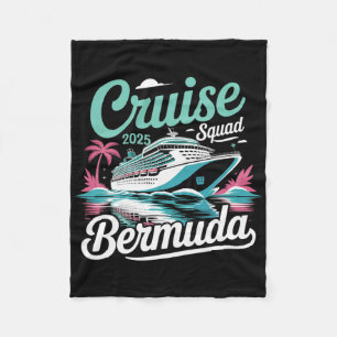 Bermuda-Kreuzfahrtsteam 2025 Familien-Sommerurlaub Fleecedecke