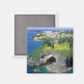 Bermuda Kühlschrankmagnet (Vorderseite/Rückseite)