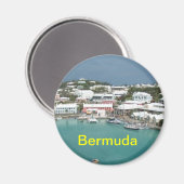 Bermuda-Kühlschrankmagnet Magnet (Vorderseite/Rückseite)