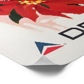 Bermuda Kunst Daniel Sweeney Druck Delta Airlines  Poster (Ecke)